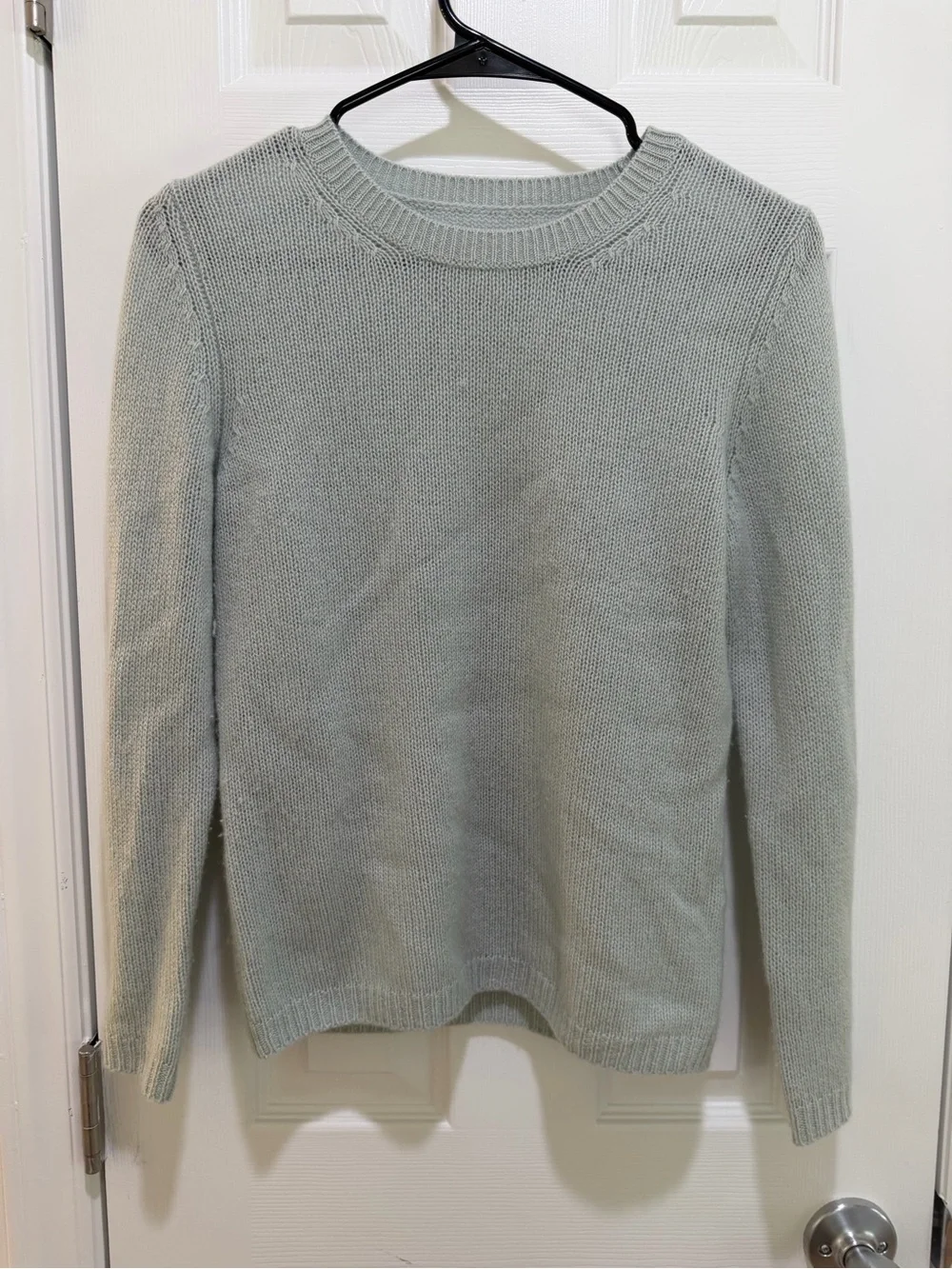 Doen Pale Blue Crewneck Sweater - Picture 9 of 10